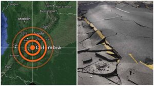 Earthquake hits Colombia with an Magnitude of 4.8